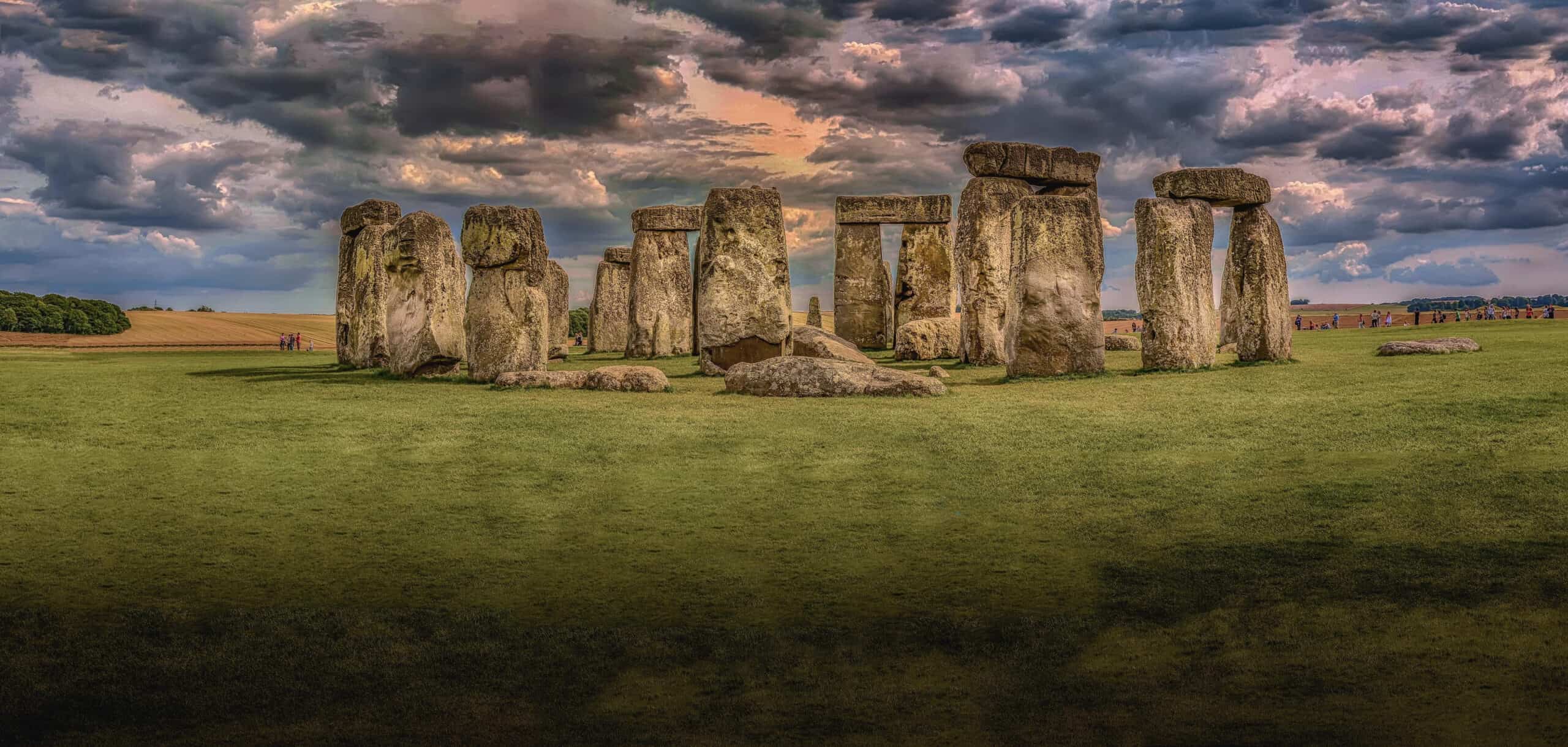 Stonehenge Under Clouds